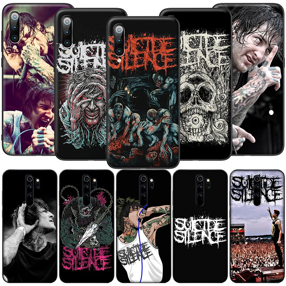 Чехол из мягкого силикона GX240 Suicide Silence Mitch Lucker для Redmi Note 4X 5 5A Prime 6 6A 7 7A 8 8A 8T 9 9A 9C 9S Pro Lite.