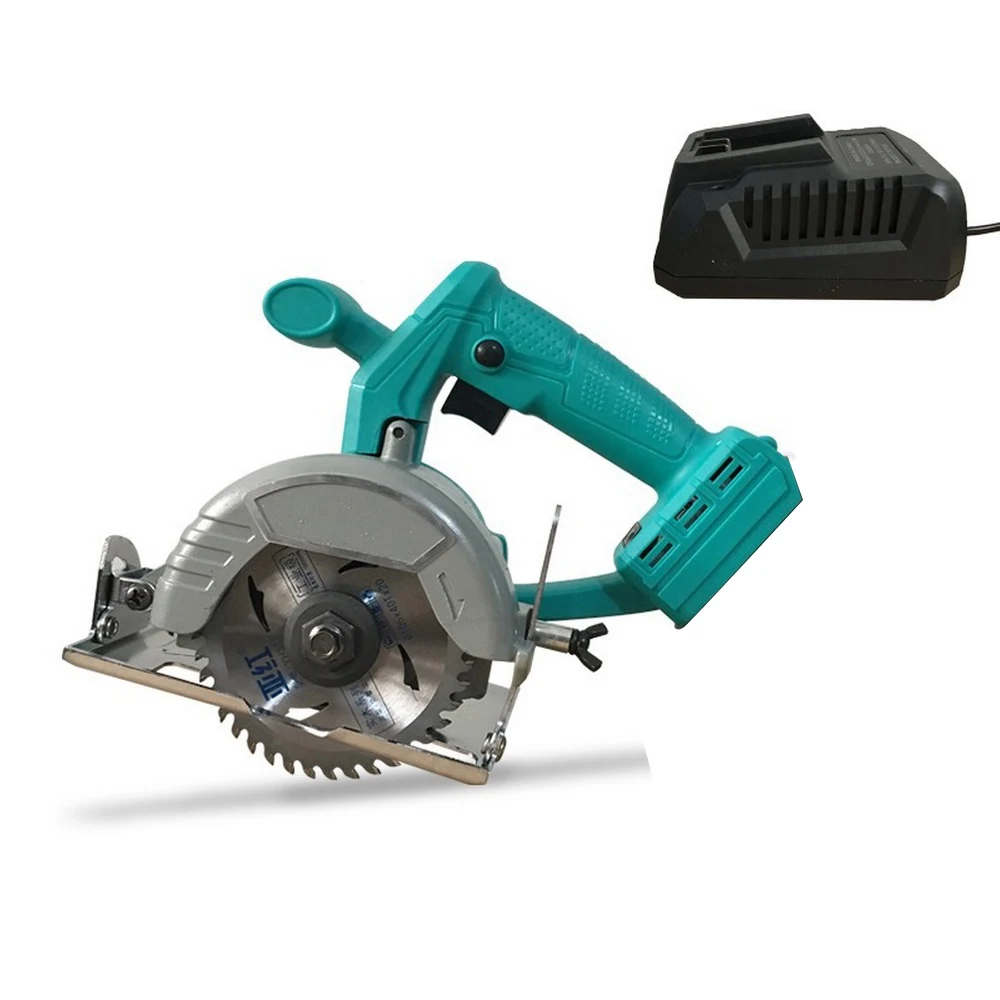 Electric Circular Saw 125mm 1000w Brushless Multifunctional Cutting Machine Woodworking Saw Power Tool Without Battery