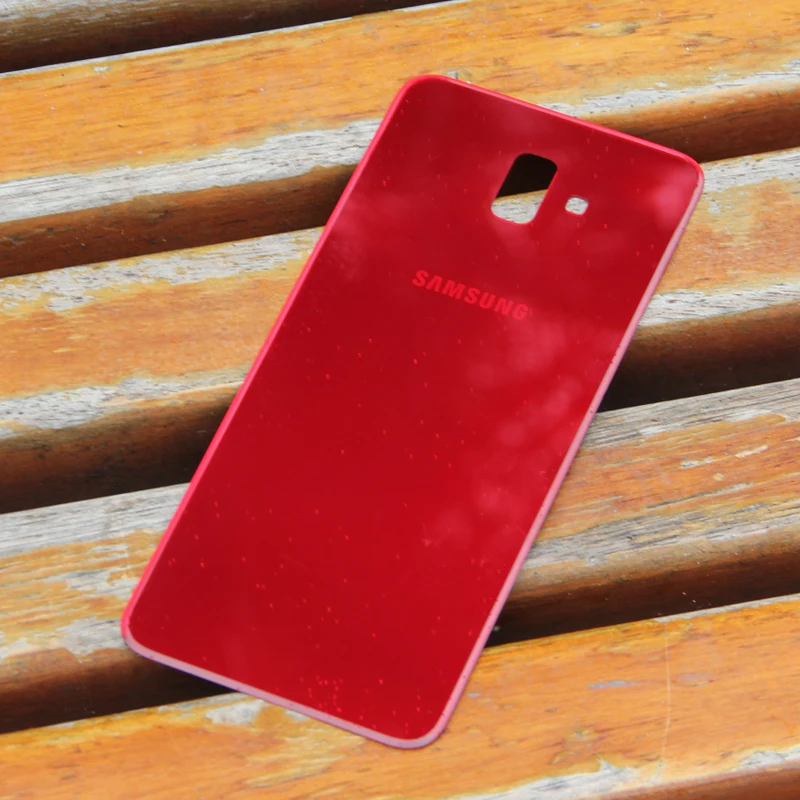 Оригинальный чехол для задней панели samsung Galaxy J6 + защитный телефона | Мобильные