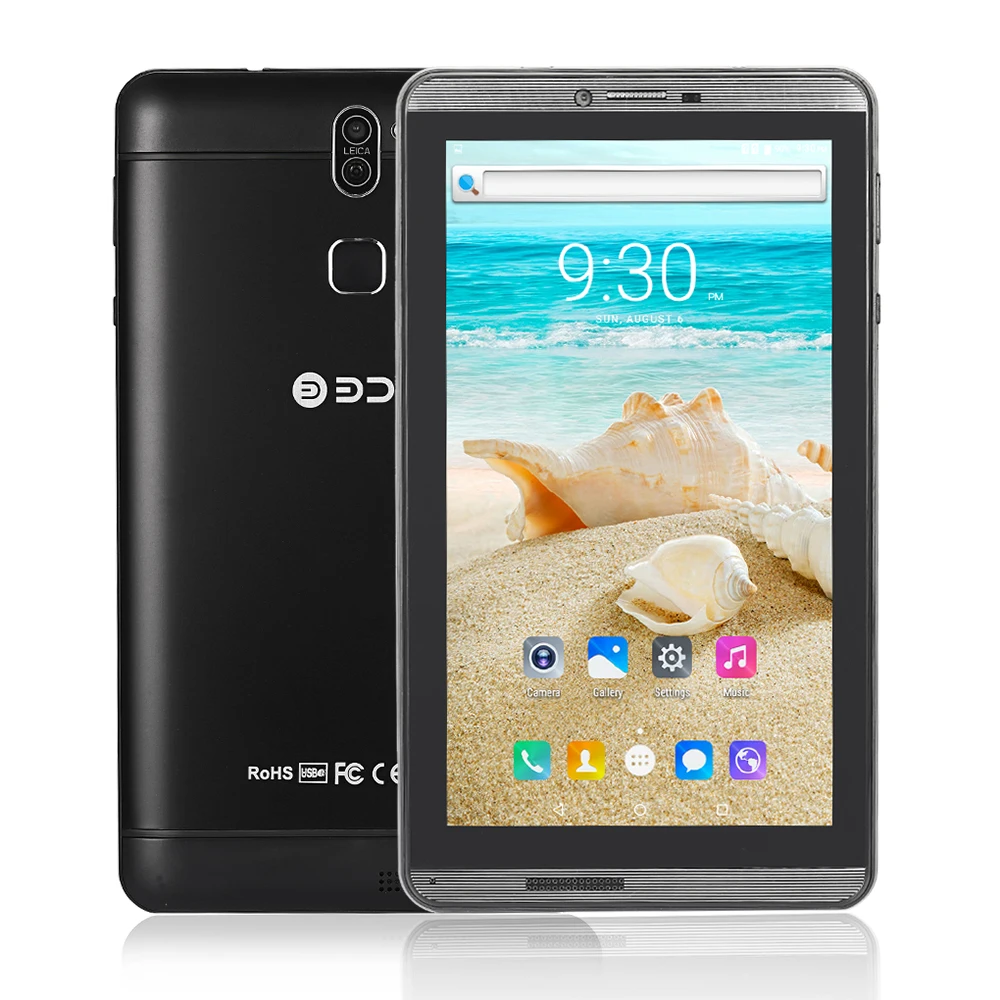 2018 новый дизайн 7 дюймов Экран Android 4 Телефонный звонок сим карты планшет Pc ядра 1