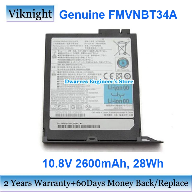 

Оригинальный аккумулятор FMVNBT34A 10,8 В 28 Вт/ч для Fujitsu E743, аккумуляторы для ноутбука FPCBP406Z FPB0292S 2600 мАч, 3 аккумулятора