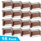 Светодиодные фонарики на солнечной батарее, водонепроницаемые уличные лампы для лестниц, садовых дорожек, шагов и ограждений, 481216 шт.