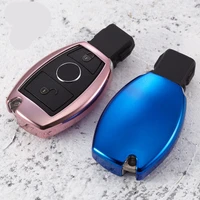 car key case cover for mercedes a b r g class glk gla w204 w251 w463 w176 tpu shell material flip replacement car styling