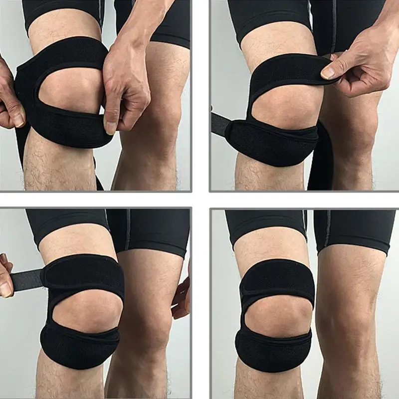 Наколенник с регулируемой герметичной опорой эластичный наколенник для