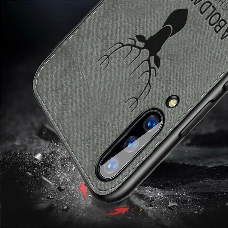 Cloth TPU case For Xiaomi Redmi 7 Note 6 5 Pro Luxury shell Mi9 Mi9SE Pocophone F1 Silicone Edge fabric Soft Back Cover Case |