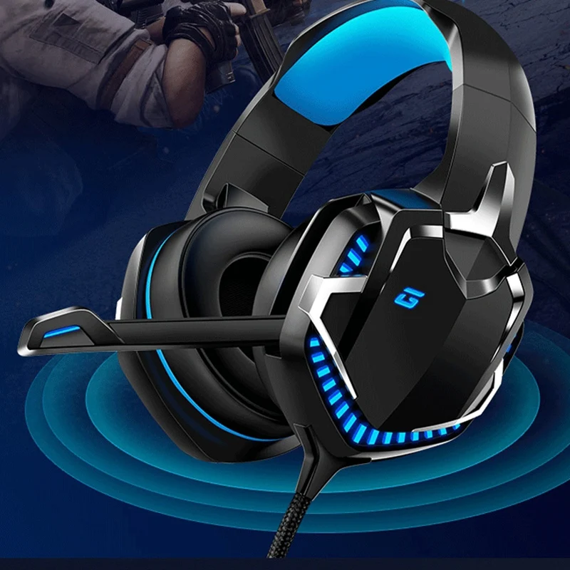

N20 Headphones Computer Game Wired USB Wired LED Illuminated Headset Gaming Headset