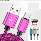 Кабель USB Type-C для Samsung galaxy a52 s9 s8 Huawei P30 P20, быстрая зарядка, телефонное зарядное устройство для xiaomi 9 8 9se redmi note 7