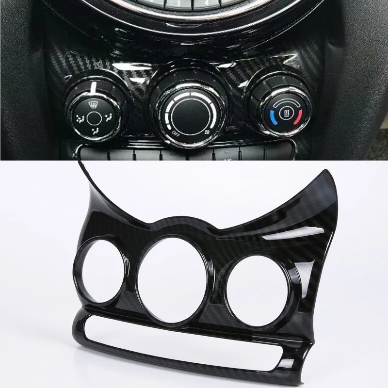 Для MINI Cooper F55 F56 One 3/5 двери 2015-2018 углеродное волокно ABS автомобильный Кондиционер