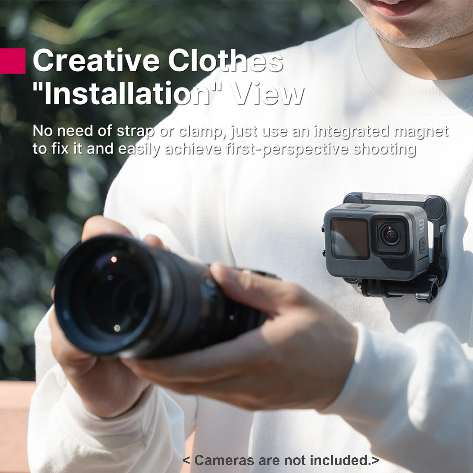 Магнитный быстросъемный кронштейн для экшн-камеры Gopro | Электроника