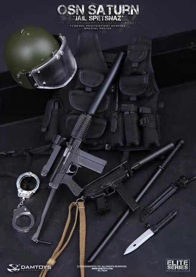 

DAMTOYS DAM 78024 1/6 Russian OSN Saturn Jail Spetsnaz FSIN Special Police NEW An Best Price