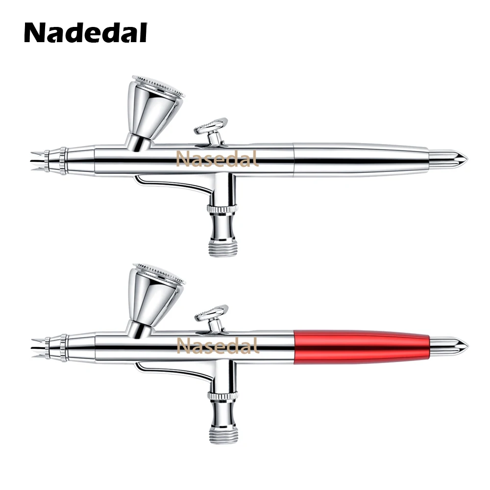 Гравитационный Аэрограф Двойного действия пистолет распылитель 0 3 мм для