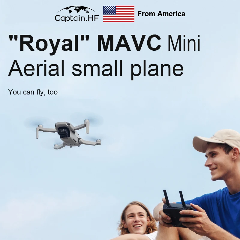 Американский капитан Mavic мини Дрон с 2 7 k воздушной камерой БПЛА MT1SS5 FCC Время