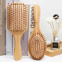 airbag hair comb female wood anti static head massager hair brush dry massage brush scalp health care bamboo comb air cushion