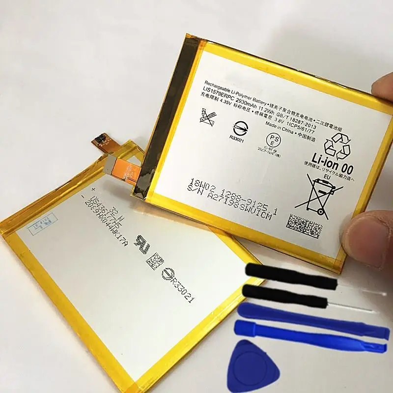 Новый высококачественный аккумулятор LIS1579ERPC 2930 мАч для Sony Xperia Z4 C5 Ultra Dual E5506 E5553 E5533