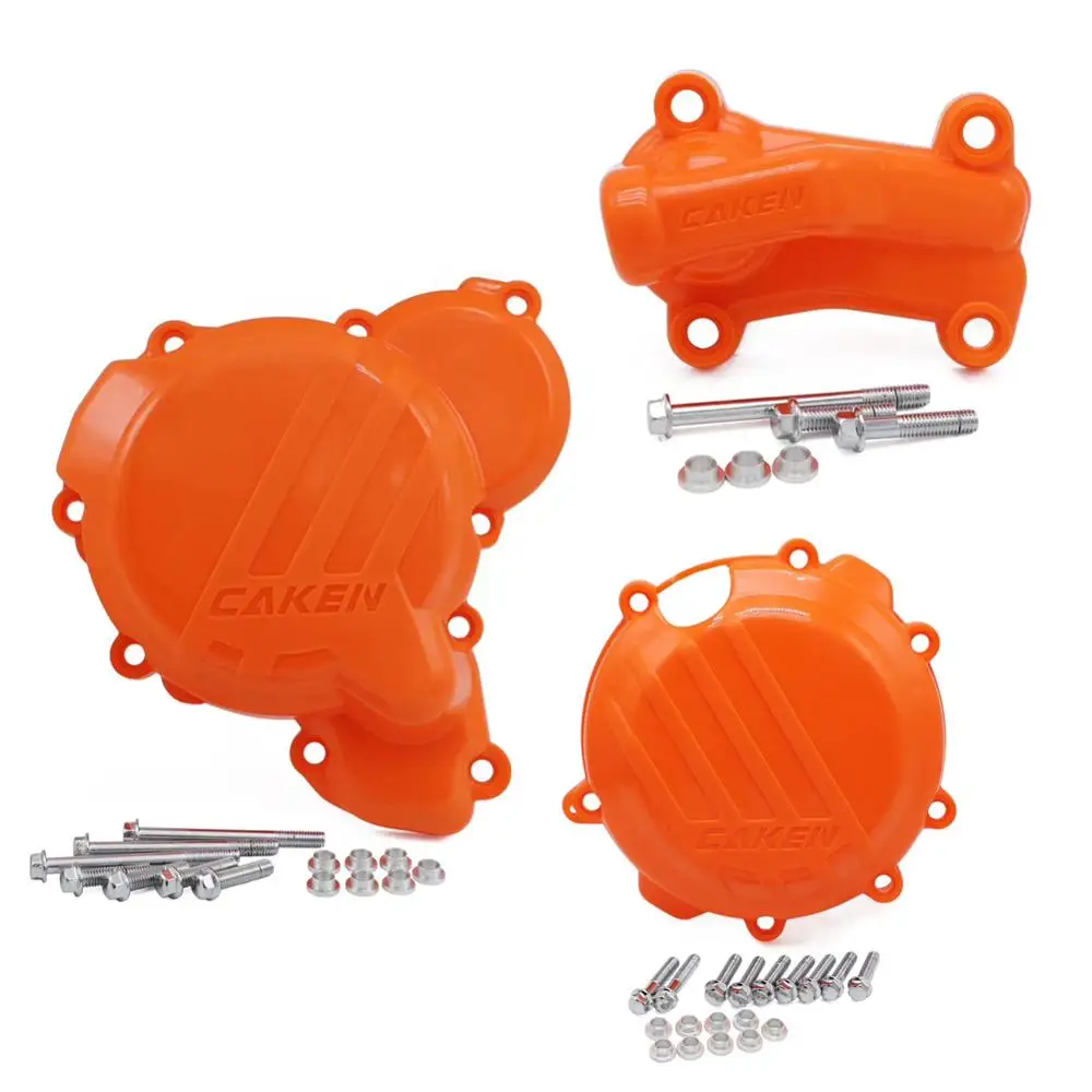

Clutch Guard Water Pump Cover Ignition Protector For KTM SX XC XCW XC-W TPI Six Days For Husqvarna TE TC TX 250 300 250i 300i