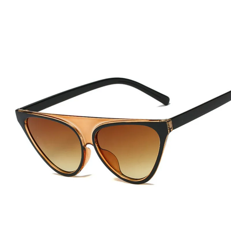 

2021 New Personalized One-piece Triangle Sunglasses Women's Versatile Fashion Glasses UV400