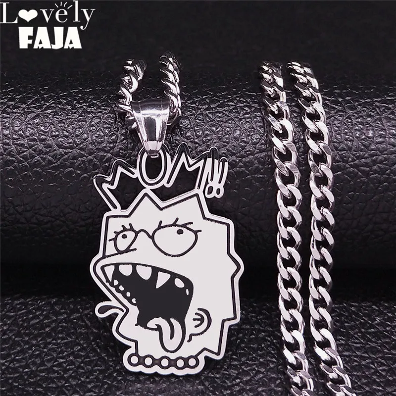 Aliexpress - Dark Mom Stainless Steel Chain Necklaces Women Black Color Hip Hop Statement Necklace Jewelry collar acero inoxidable N4034S03