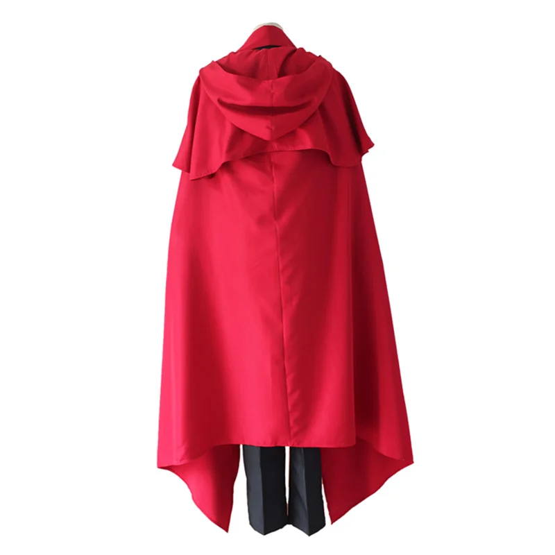 Fate Apocrypha Косплей Костюм Shirou Kotomine Master Of Assassin of Red Полный комплект мужские костюмы