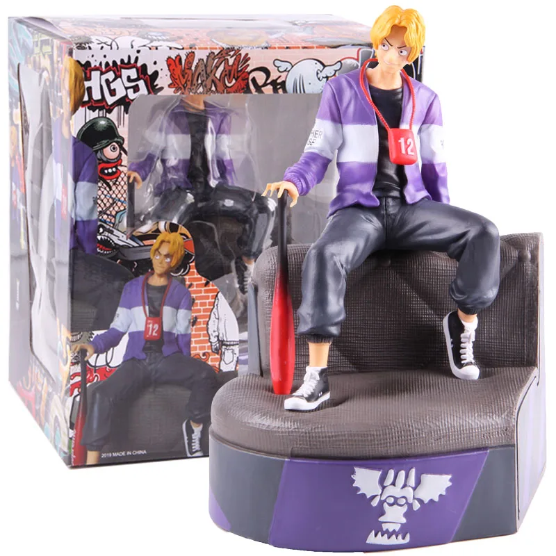 C with colorful box Аниме one piece Monkey D Luffy Portgas D Ace Sabo в модной одежде ПВХ фигурка цельная Статуя Коллекционная модель игрушки - Цвет: C with colorful box