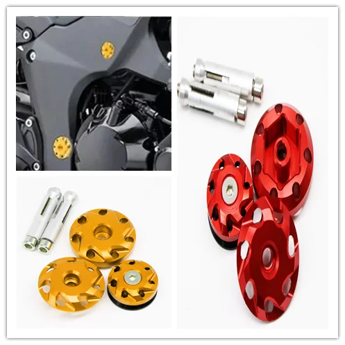 Рамка вилки Decoractive крышки отверстия мотоцикла обтекателя аксессуары для KAWASAKI Z1000 2010 2016 2012 Z1000SX 2011 2015|Накладки