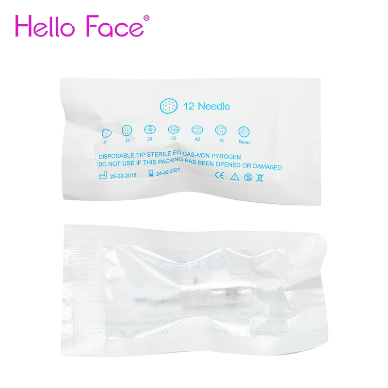 Derma Needle Cartridge Bayonet 9 12 24 36 42 Pin Nano Micro Needling Fits on Dr Pen Ultima M5 M7 N2 MYM | Красота и здоровье