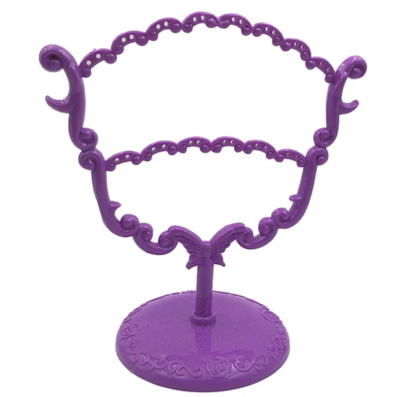 

Jewelry Rack Ornament Frame Butterfly Plastic Detachable Earring Frame Ear Nail Rack Portable Storage Props