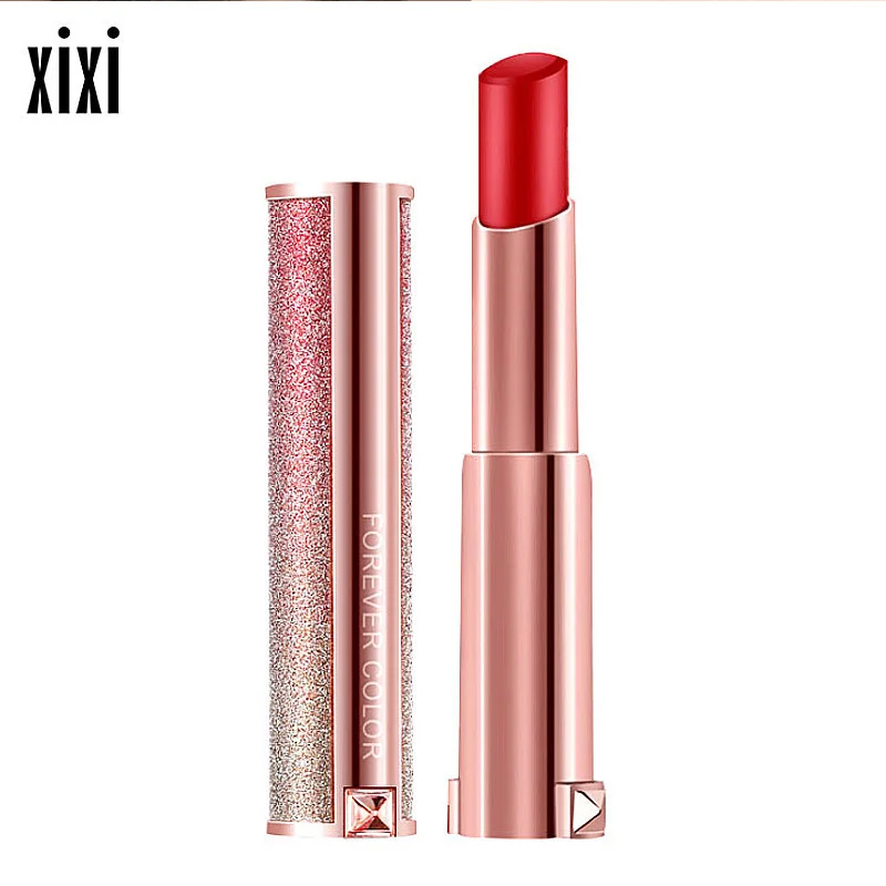 Матовая губная помада Angel's lipstick резная Русалочка женская водонепроницаемая