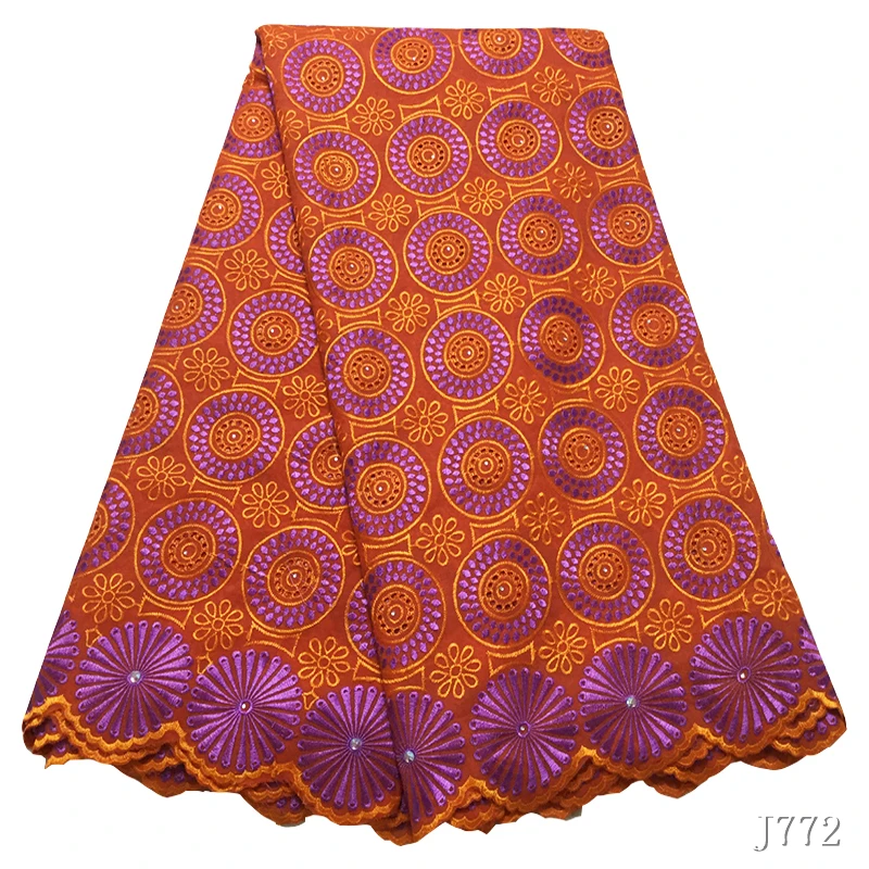 Африканская кружевная ткань Королевский Синий Швейцарский Vole Lace 5 ярдов порошок вышитая польская хлопковая кружевная ткань Женская ткань HA772