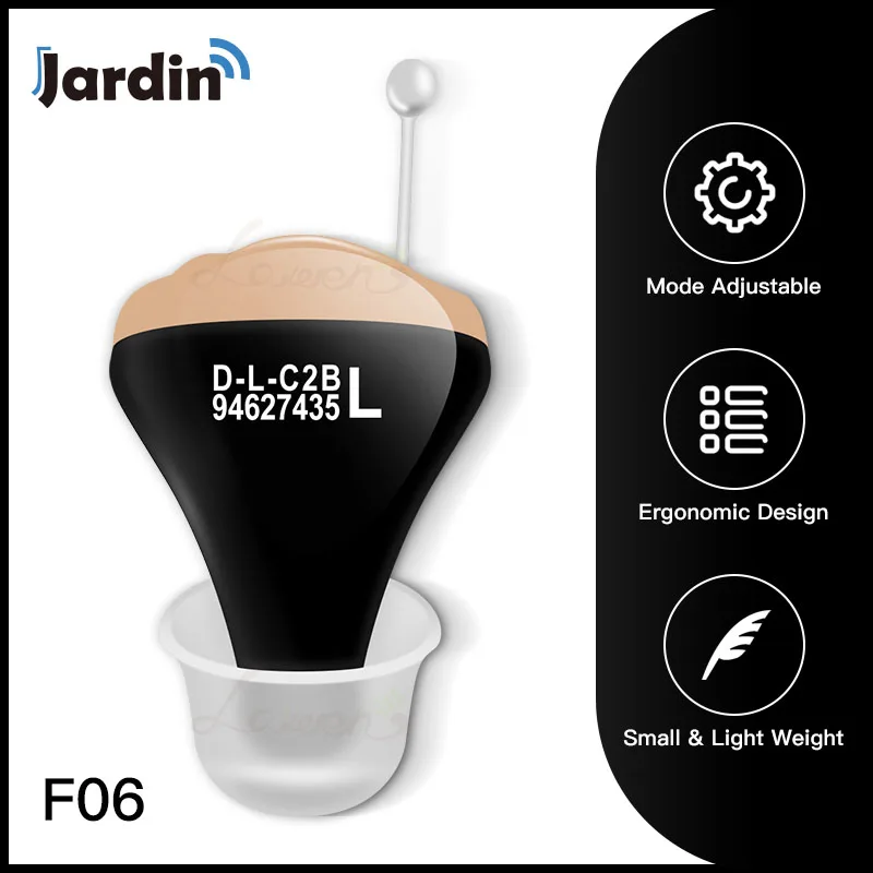 F06 слуховые аппараты Audiphone Digital Ear 6 каналов 12 полос для глухости/пожилых людей