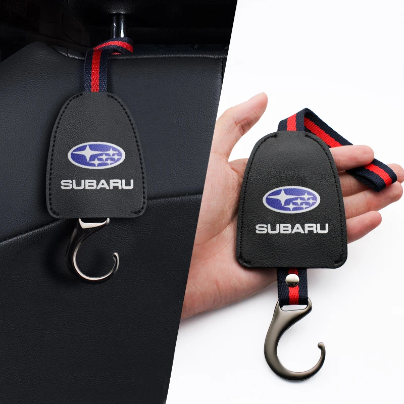 

1/2PCS Car Rear Seat Hook Car Back Seat Hanger Multifunction For Subaru Impreza Forester Tribeca XV BRZ Car Interior Accessories
