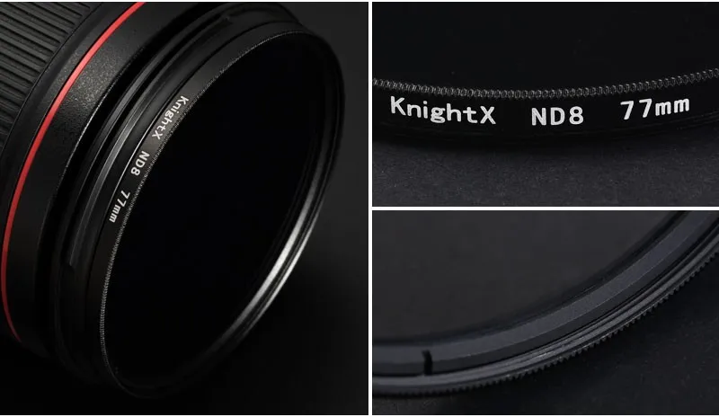 KnightX FLD UV ND Star фильтр для объектива камеры для canon sony nikon 49 52 55 58 62 67 72 77 мм d5300 набор цветов Фотография 2000d