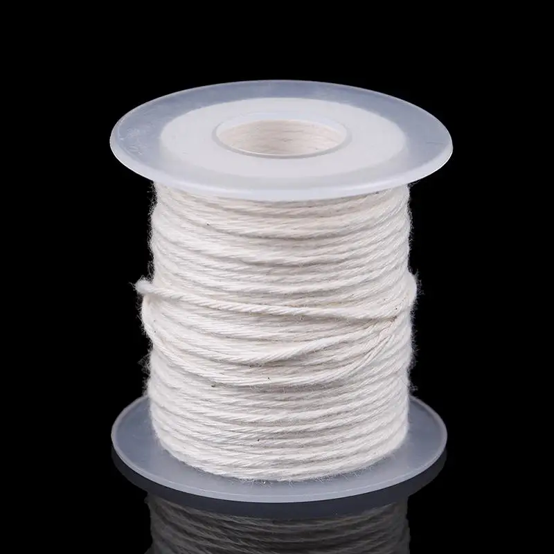 61m хлопок веревки оплетка лампы в форме свечи сердечник катушки non дыма DIY