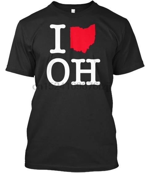 Огайо-I love my state - Premium Tee |