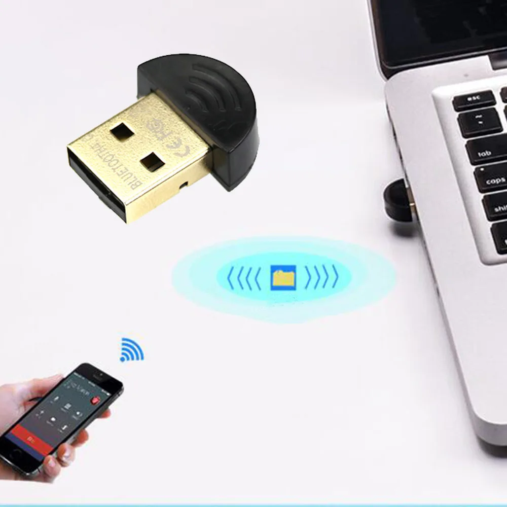 USB адаптер Bluetooth 4 0 для ПК компьютерный динамик беспроводная мышь музыкальный