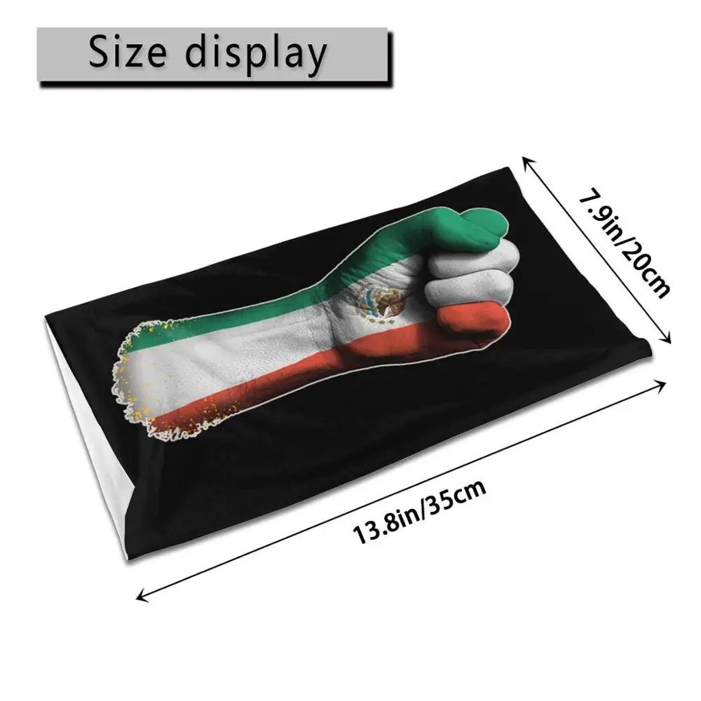 Флаг Мексики на приподнятом Кулаке Гарри банданы шарф сделай сам повязка голову