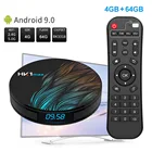 ТВ-приставка HK1 MAX RK3318, четырехъядерная, Wi-Fi, Android 2021, 2,4G5G, 4G, 64G, PK TX6, T9, X96 MAX