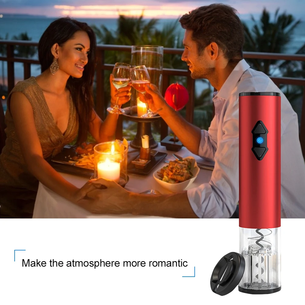 

Automatic Bottle Opener for Red Wine Foil Cutter Electric Red Wine Openers Jar Opener Kitchen Accessories Gadgets Bottle Opener