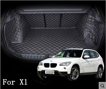 

Non Slip Easy Clean Wholy Surrounded No Ordor Special Car Trunk Mats for BMW X1 Waterproof Durable Tail Mats