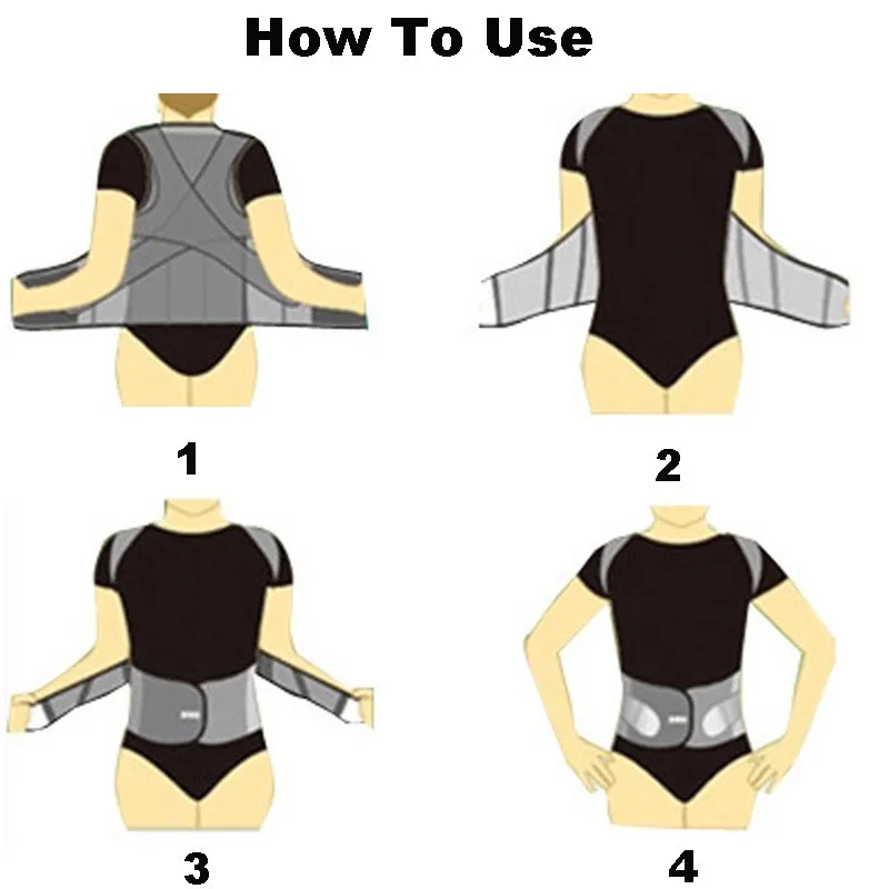 Корректор осанки позвоночника спортивный корректирующий бандаж для терапии