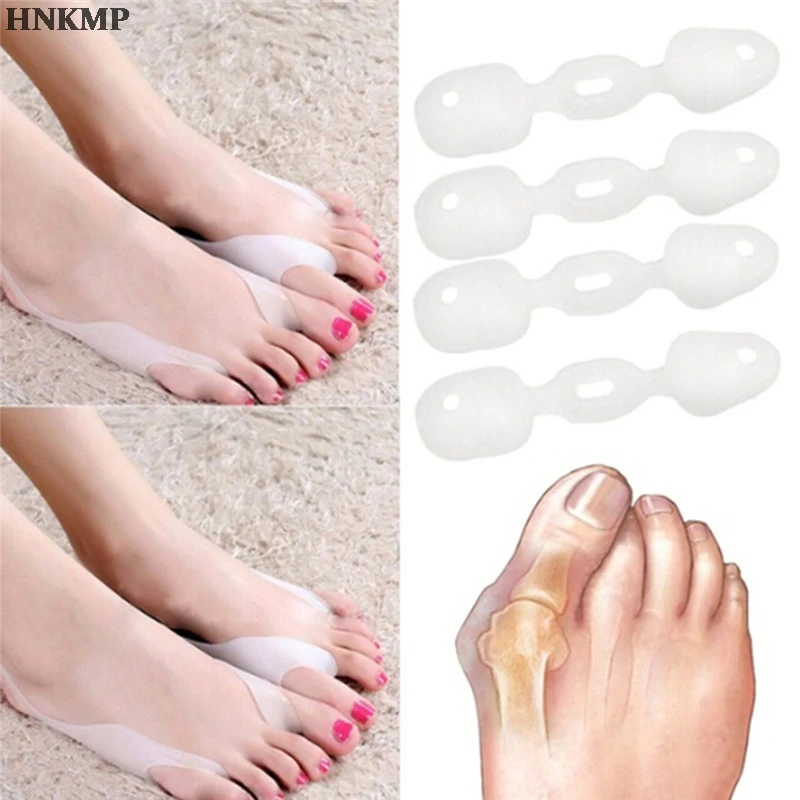 

1Pair Silica Gel Bunion Corrector Bone Big Toe Protector Bunion Protector Foot Care Tool