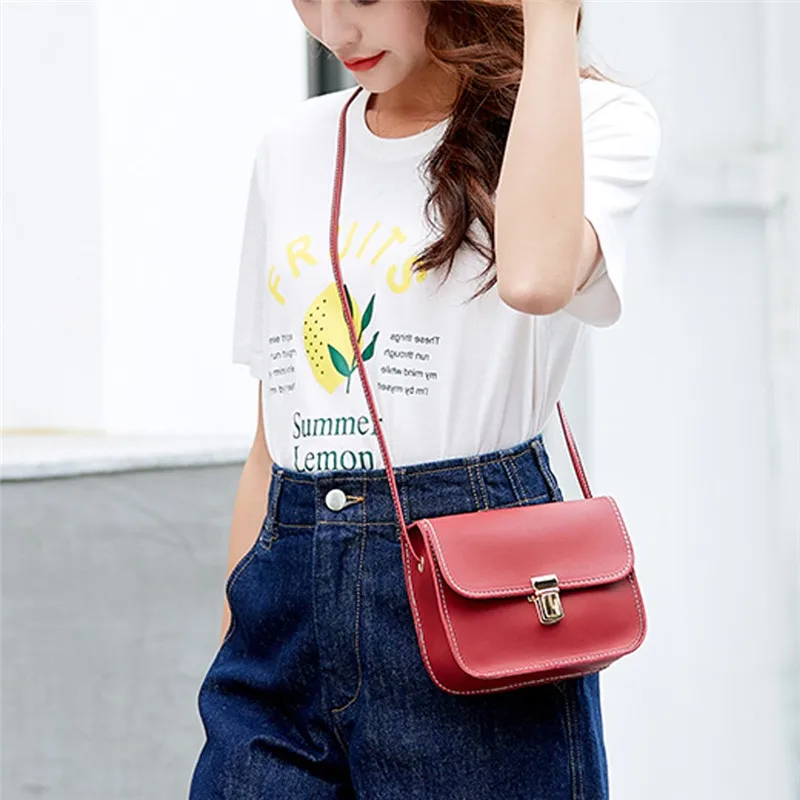 

Women Small Square Bag Ladies Car Line Fashion Handbag Retro Shoulder Bags Messenger bag Mobile Phone Packet