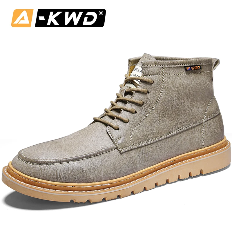 Комплекты модной обуви в 2019 рабочие ботинки для мужчин Werkschoenen с высоким берцем