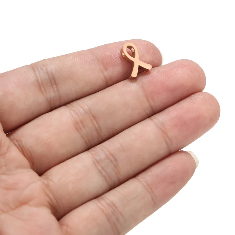 5 шт. шармы из нержавеющей стали подвески золотые с узлом Подвески для