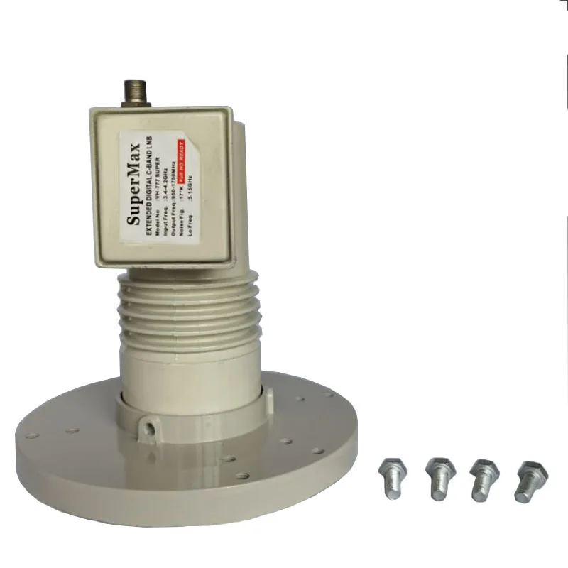 Высокая Коэффициент усиления низкий уровень шума Supermax C Band LNB с международным