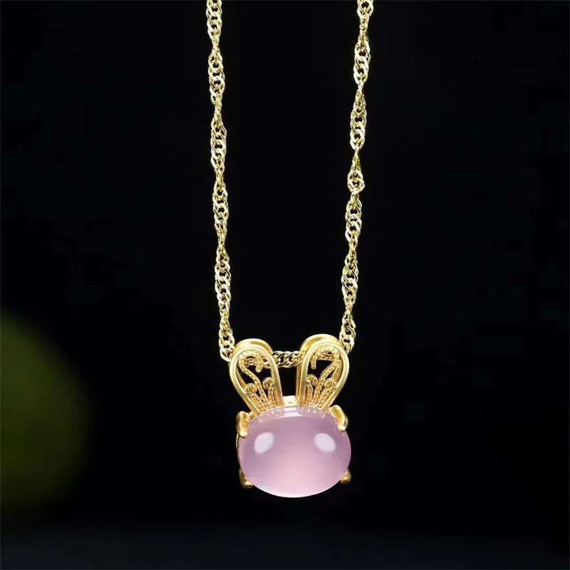 Лидер продаж подвеска из нефрита с инкрустацией и знаком зодиака цвет золото 24 К