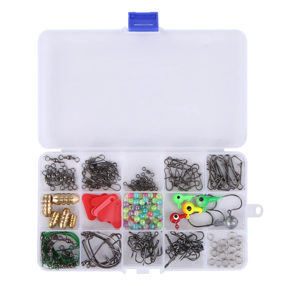 Набор рыболовных снастей 230 шт./лот анти спутывающиеся Вертлюги рыболовные