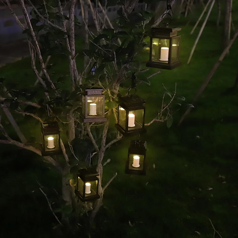 

LED Solar Garden Light Outdoor Solar Powered Lamp Lantern Waterproof Landscape Lighting For Pathway Patio Yard Lawn Decoration