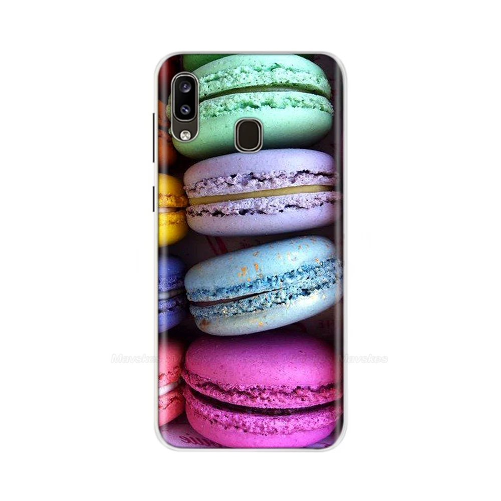 For Samsung Galaxy A30 Case Silicone Soft Flower Phone Cover for Samsung Galaxy A10 A20 A30 A40 A50 TPU Protective Bumper Cases