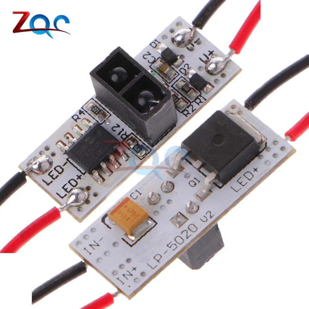 

ИК-датчик обнаружения тела LP-1630, ручной датчик движения, модуль переключателя для светодиодных лент, домашнее применение 48 Вт 5 А