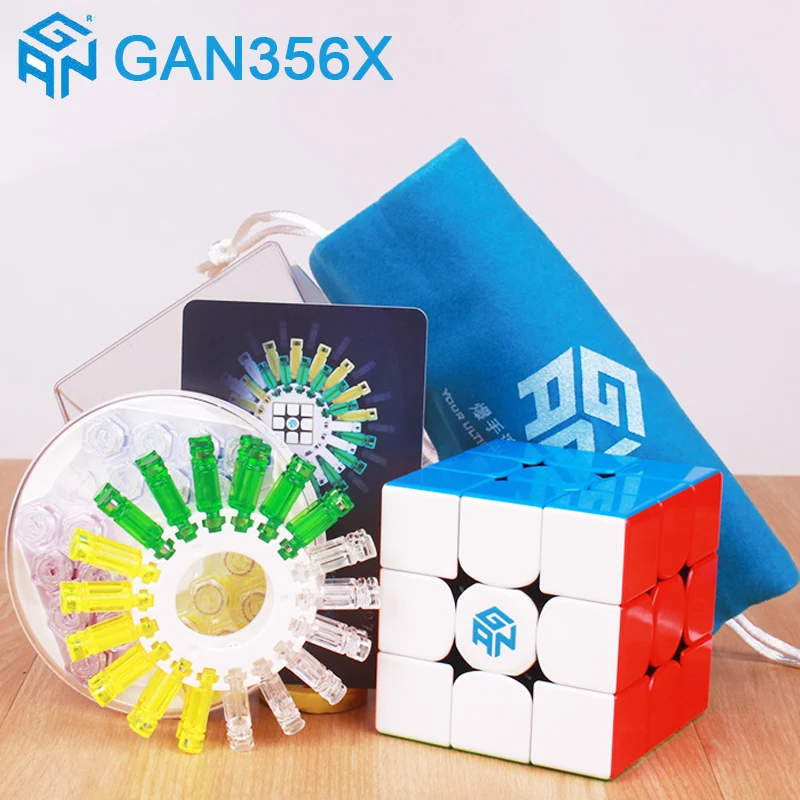 GAN 356 X Магнитные магические кубики, профессиональный Gan 356X скоростной кубик, магнитный кубик, головоломка GAN X Neo Cubo Magico gans356 X